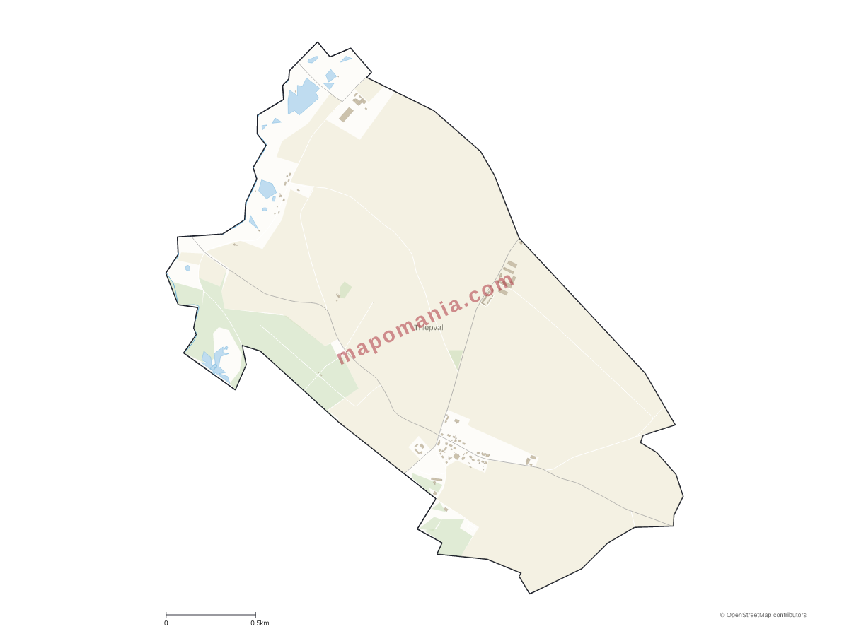 Carte de Thiepval à personnaliser