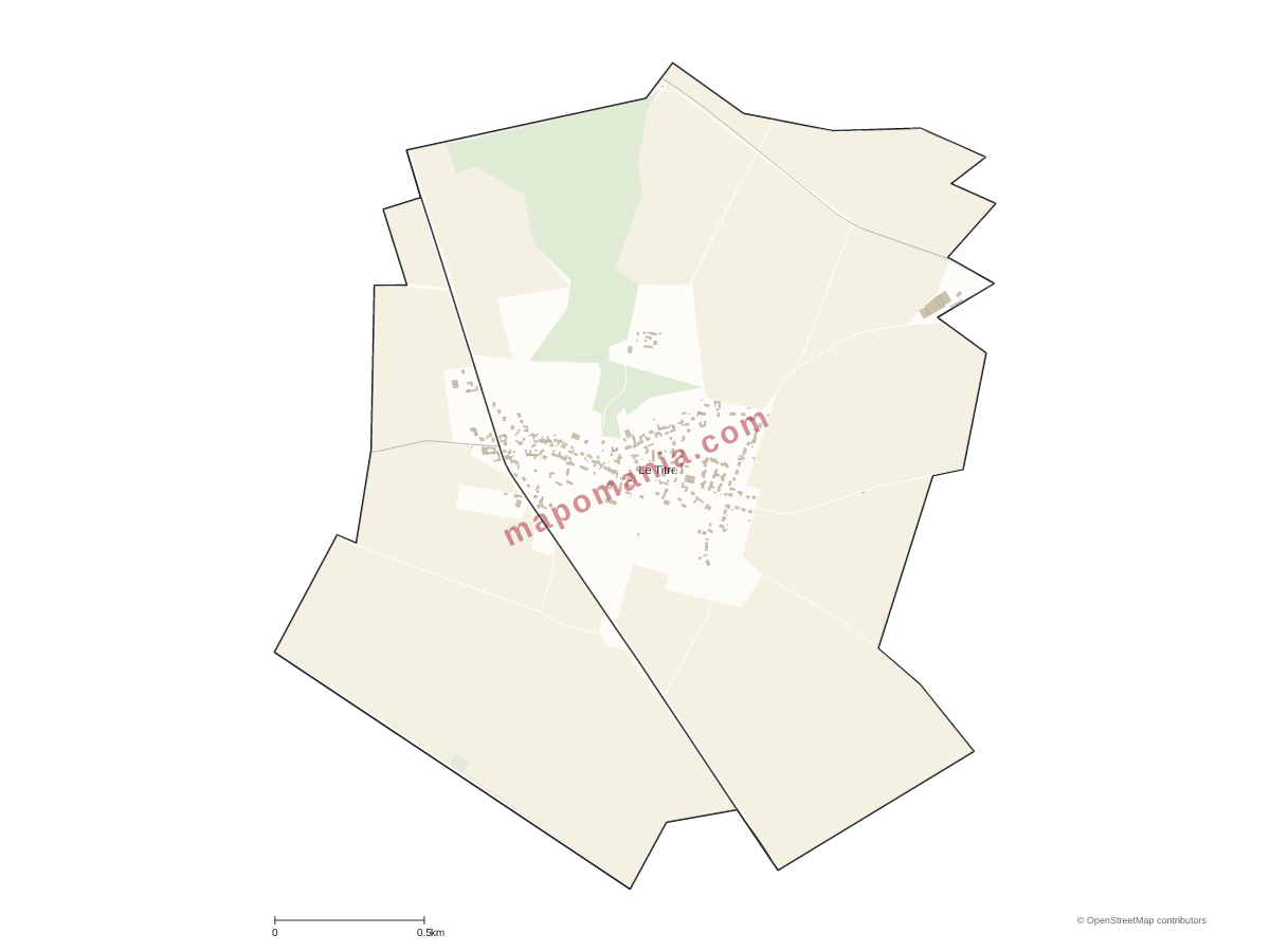 Carte de Le Titre à personnaliser