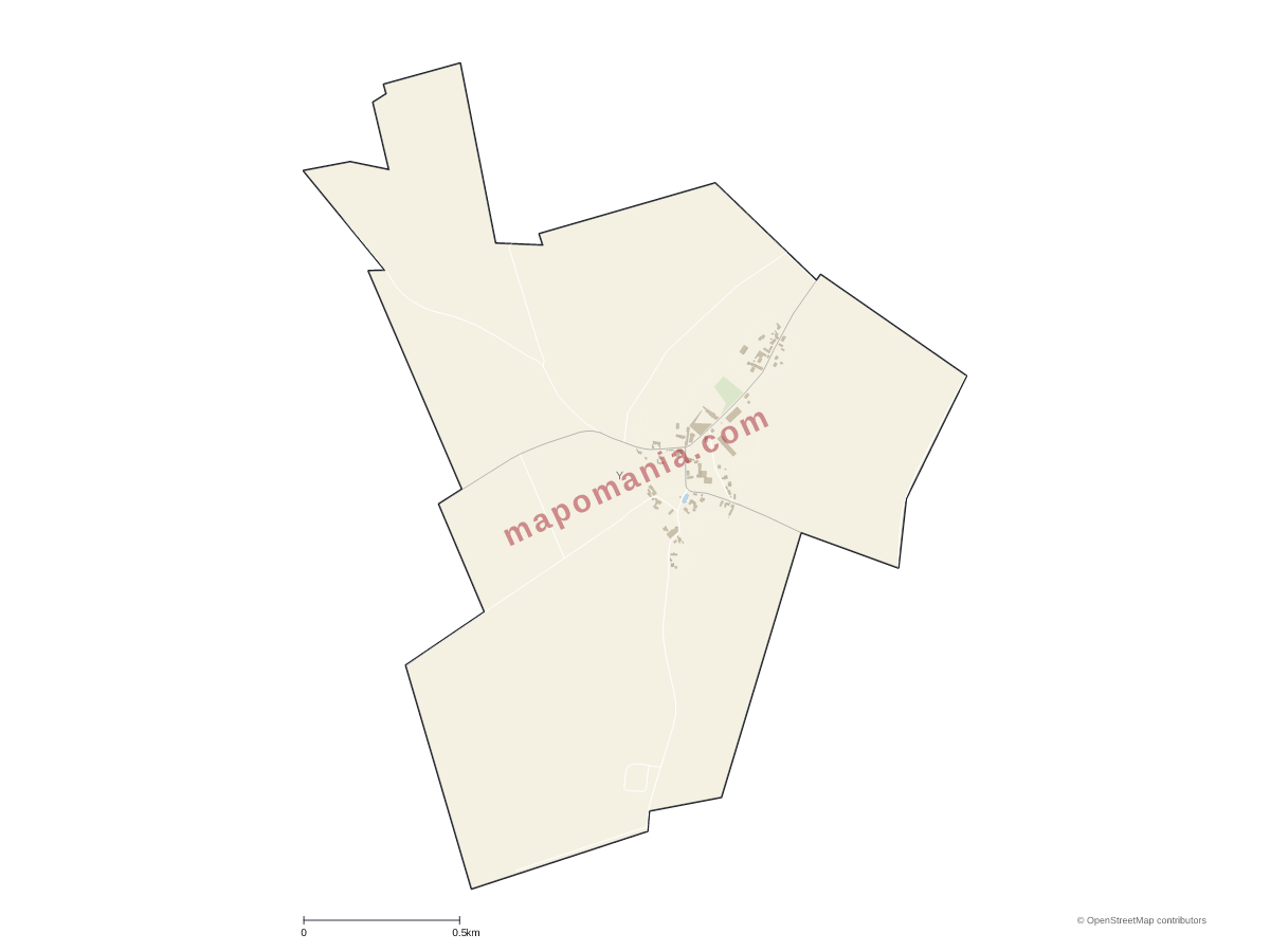 Carte de Y à personnaliser