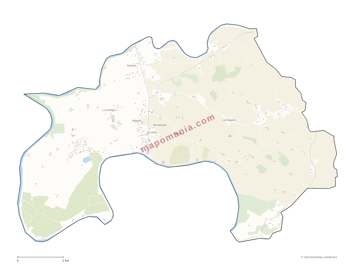 Carte de Ambres à personnaliser