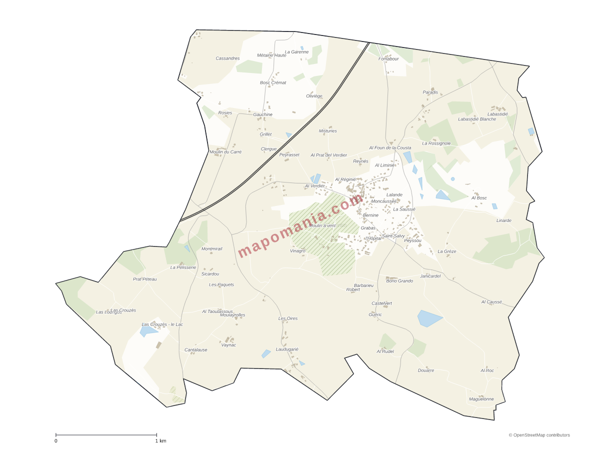 Carte de Florentin à personnaliser
