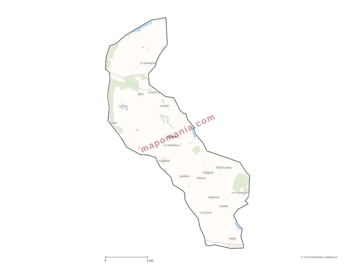 Carte de Cumont à personnaliser