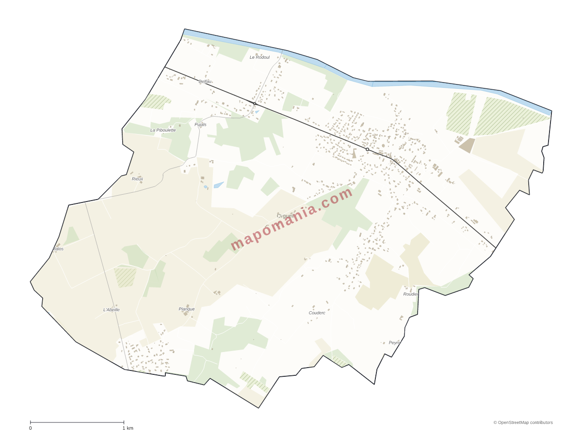 Carte de Orgueil à personnaliser