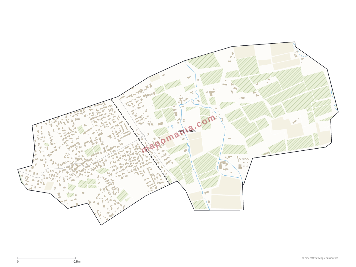 Carte de Jonquerettes à personnaliser