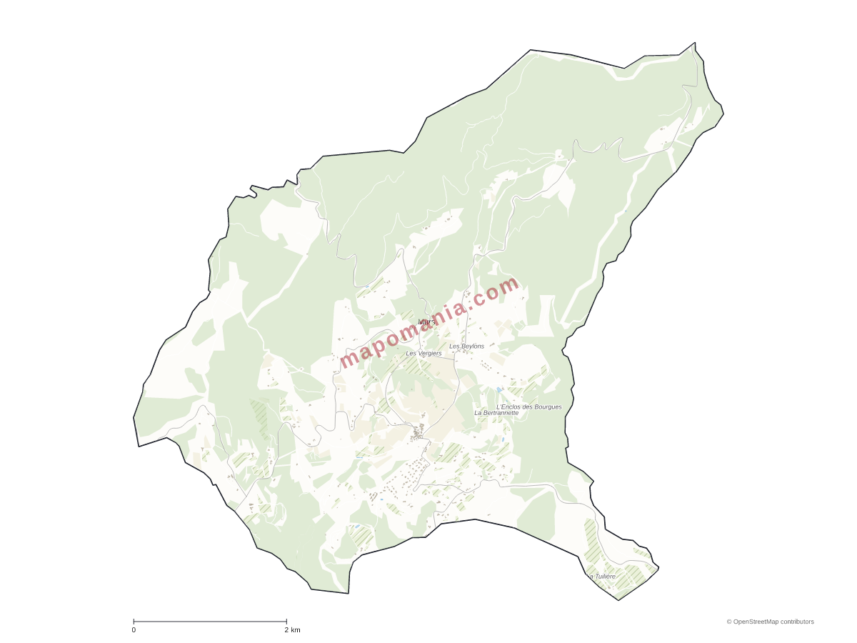 Carte de Murs à personnaliser