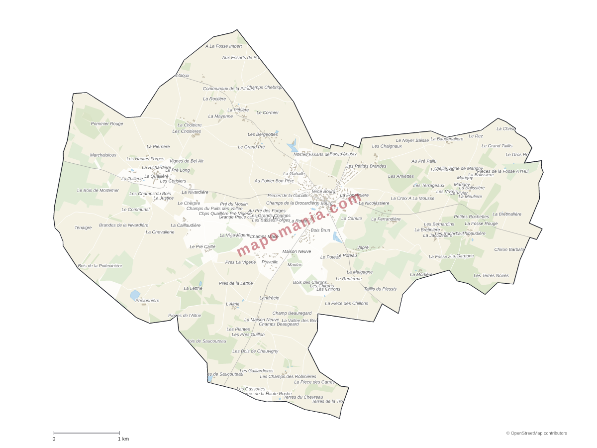 Carte de Tercé à personnaliser