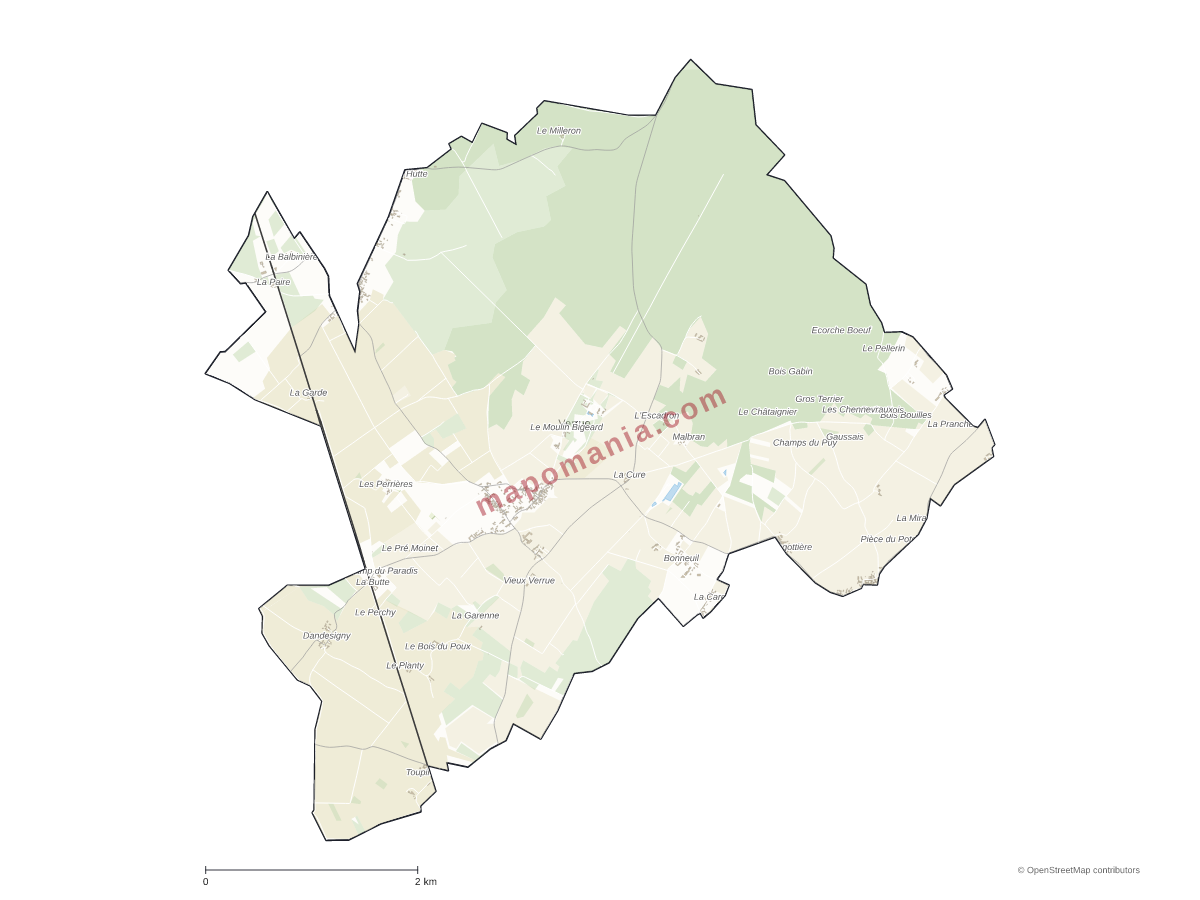 Carte de Verrue à personnaliser