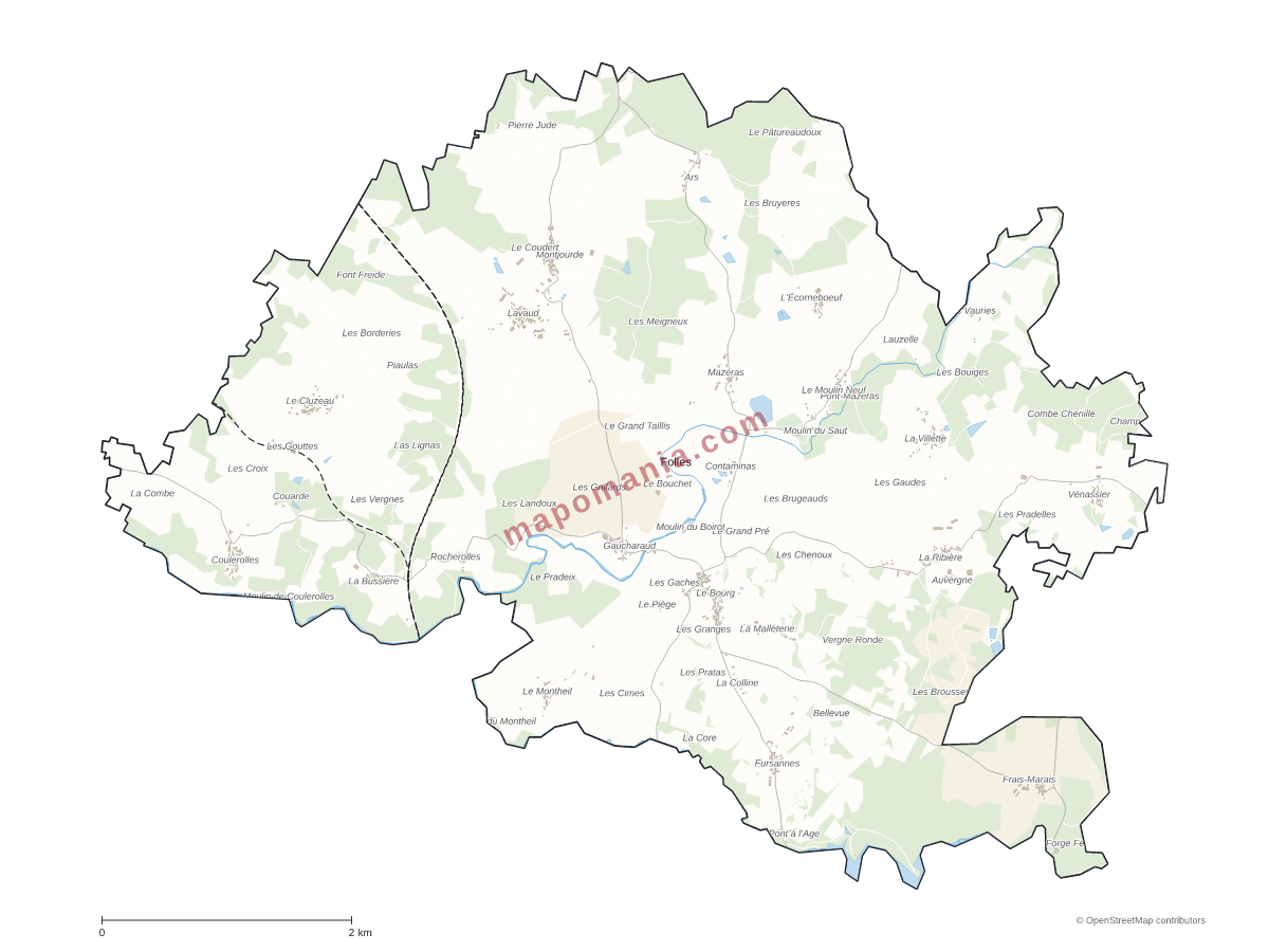 Carte de Folles à personnaliser