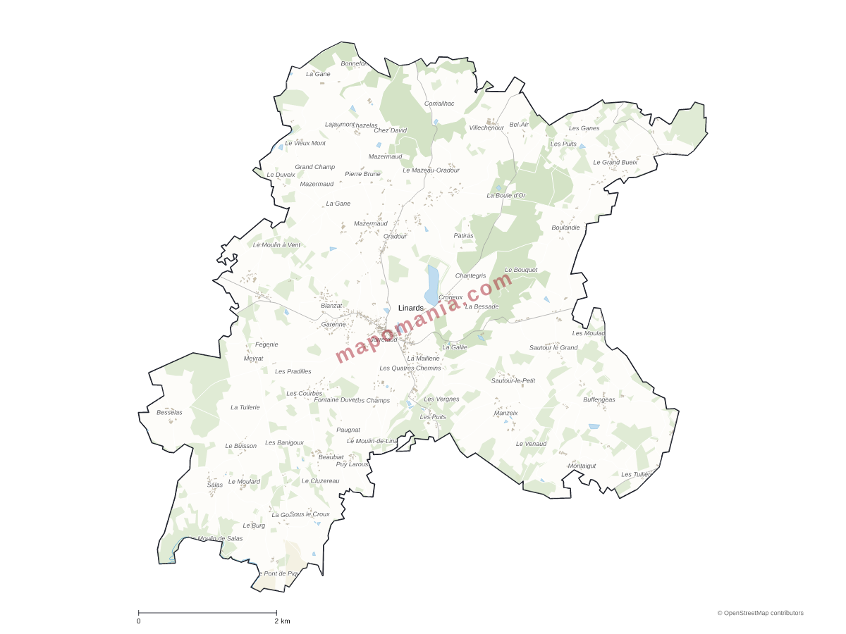 Carte de Linards à personnaliser