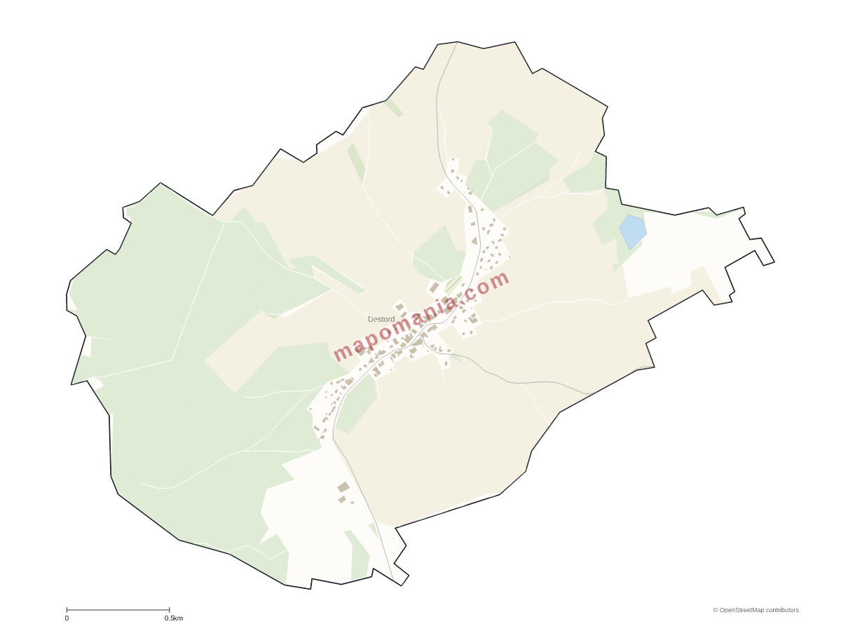 Carte de Destord à personnaliser