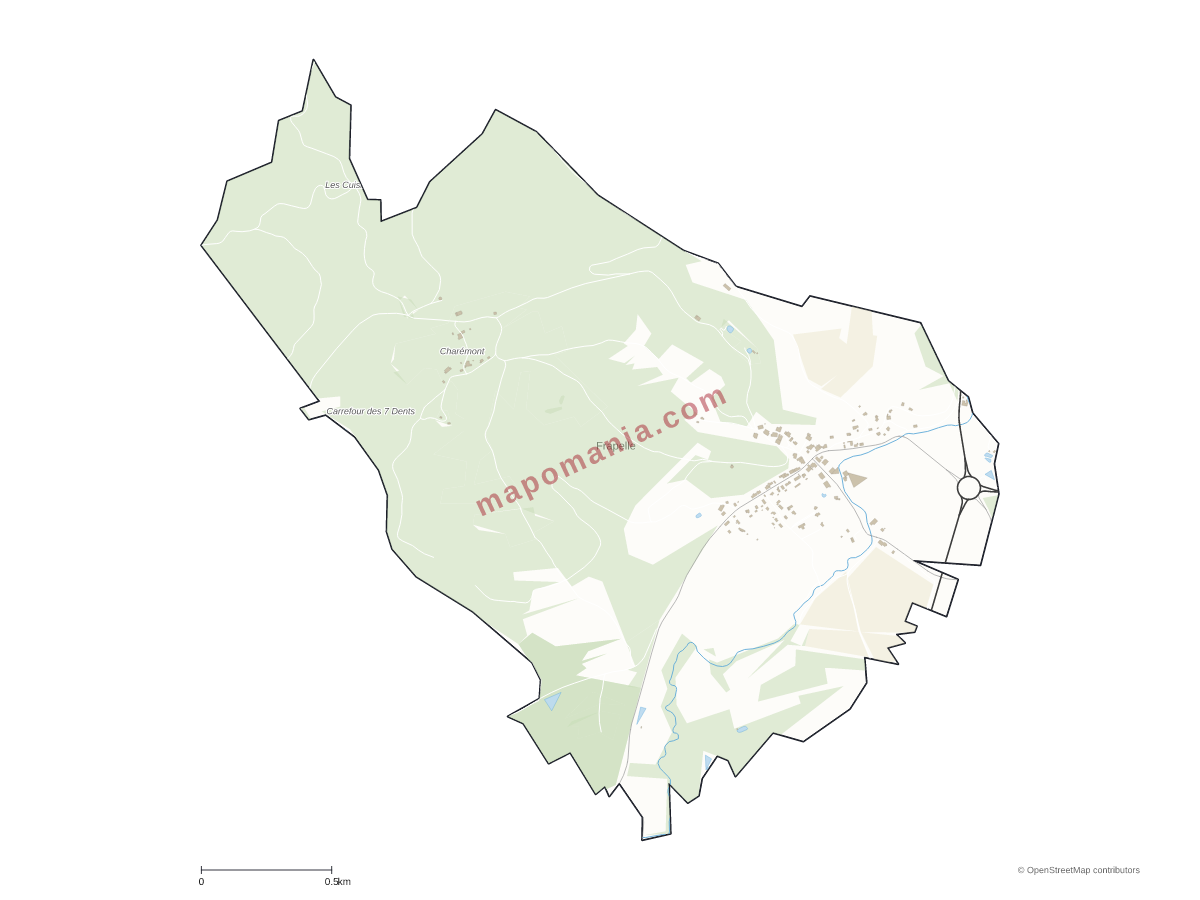 Carte de Frapelle à personnaliser