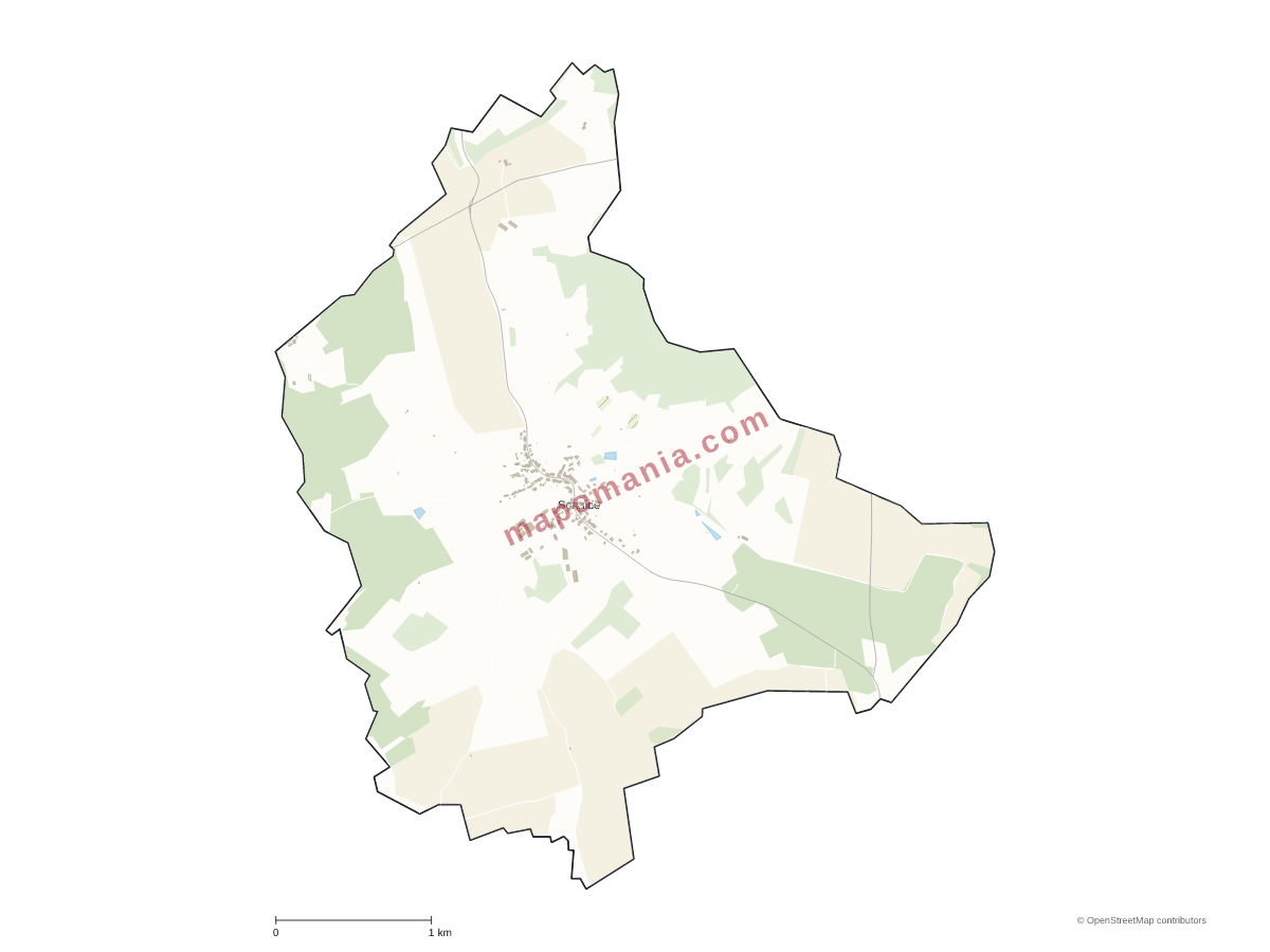Carte de Senaide à personnaliser