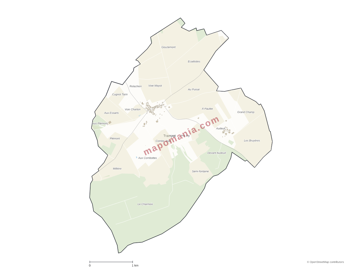 Carte de Trampot à personnaliser