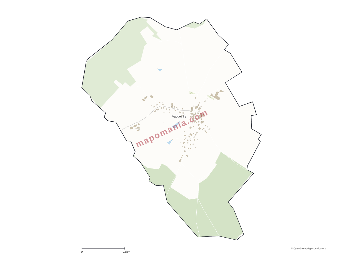 Carte de Vaudéville à personnaliser