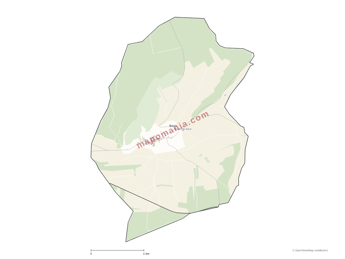 Carte de Baon à personnaliser