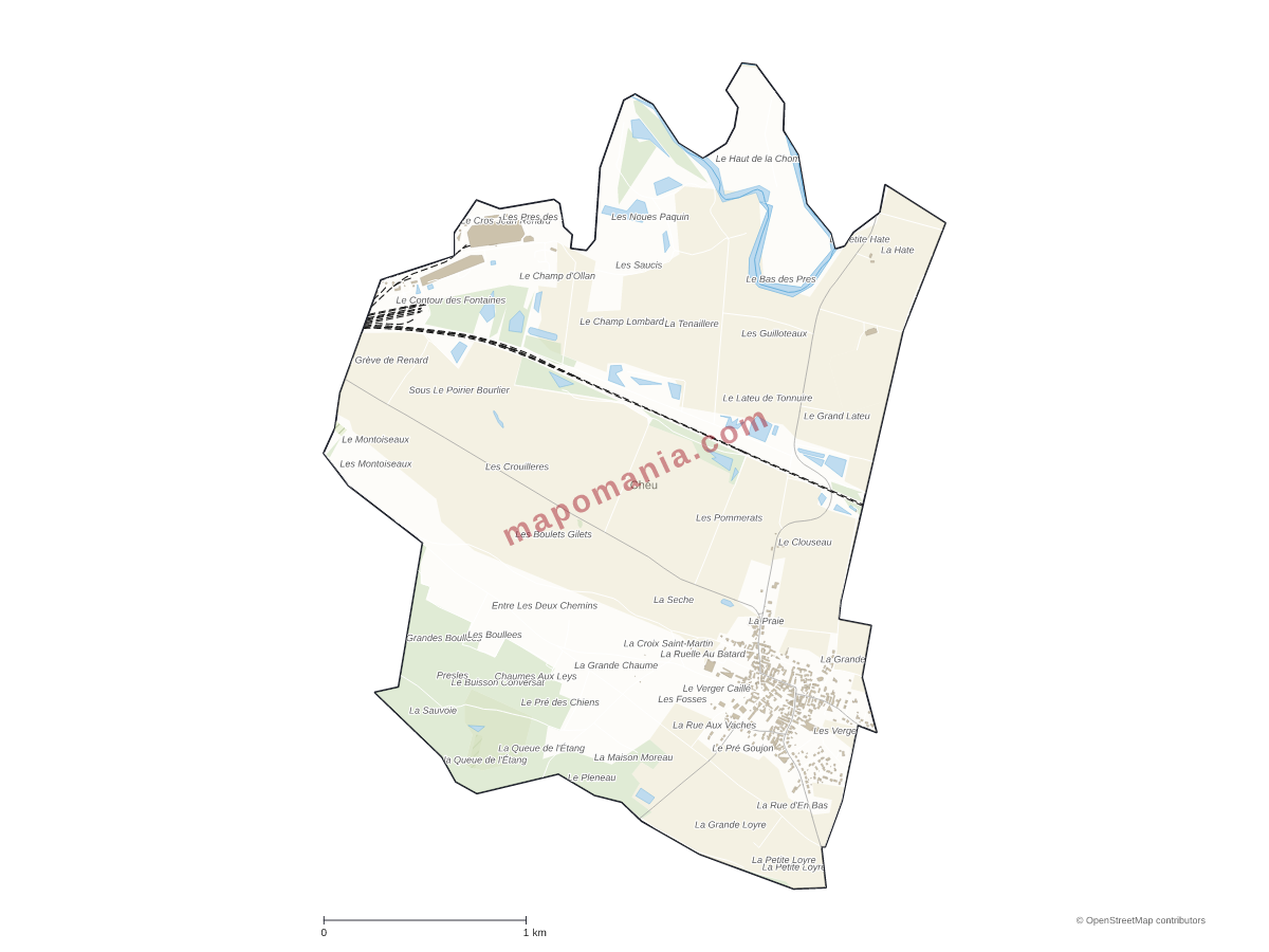 Carte de Chéu à personnaliser