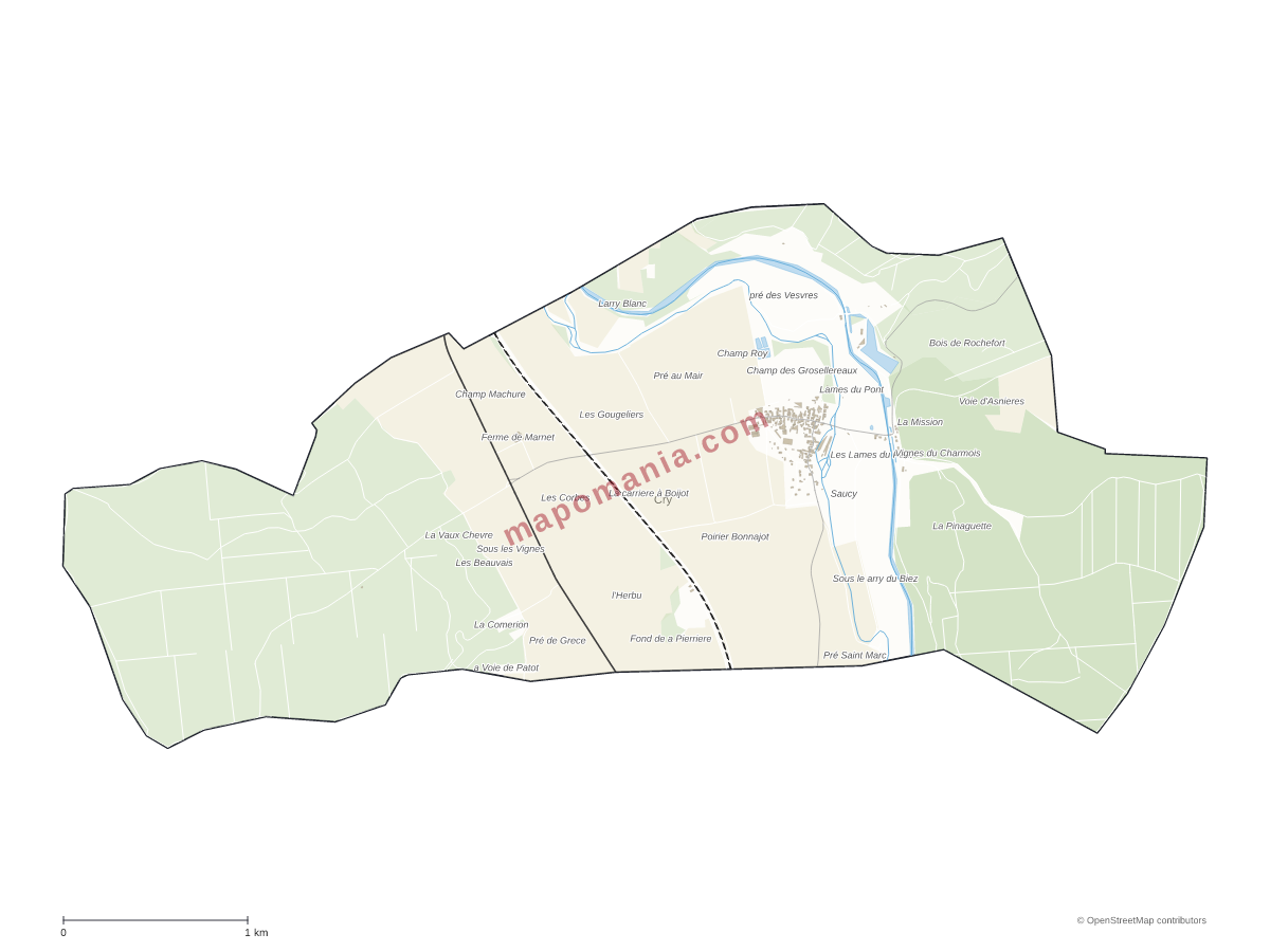 Carte de Cry à personnaliser