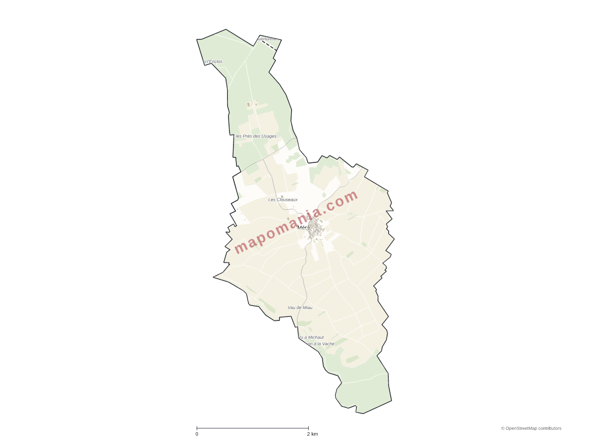 Carte de Méré à personnaliser