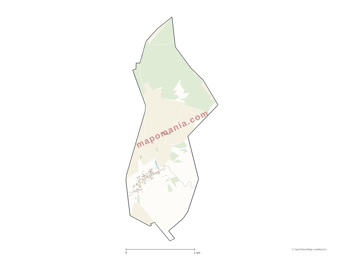 Carte de Tharot à personnaliser