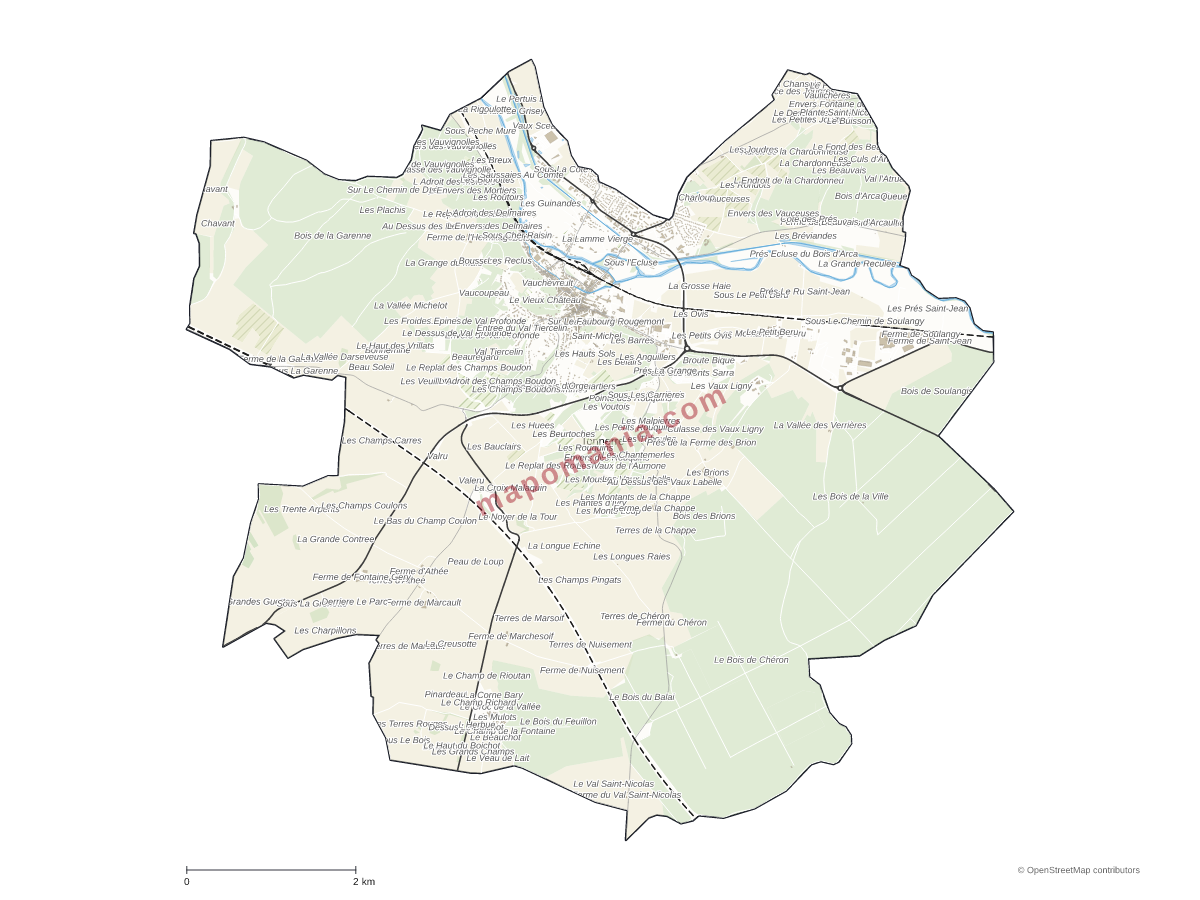 Carte de Tonnerre à personnaliser