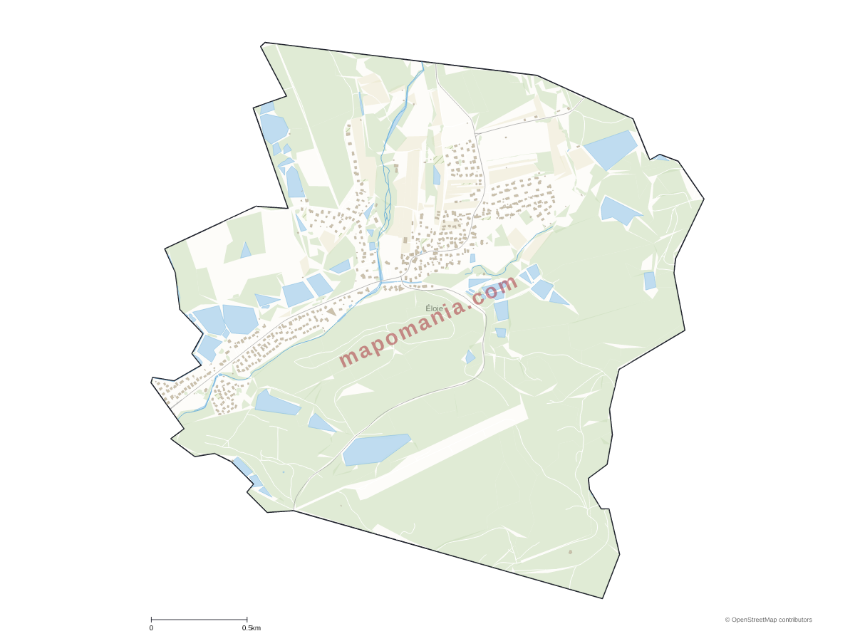 Carte de Éloie à personnaliser