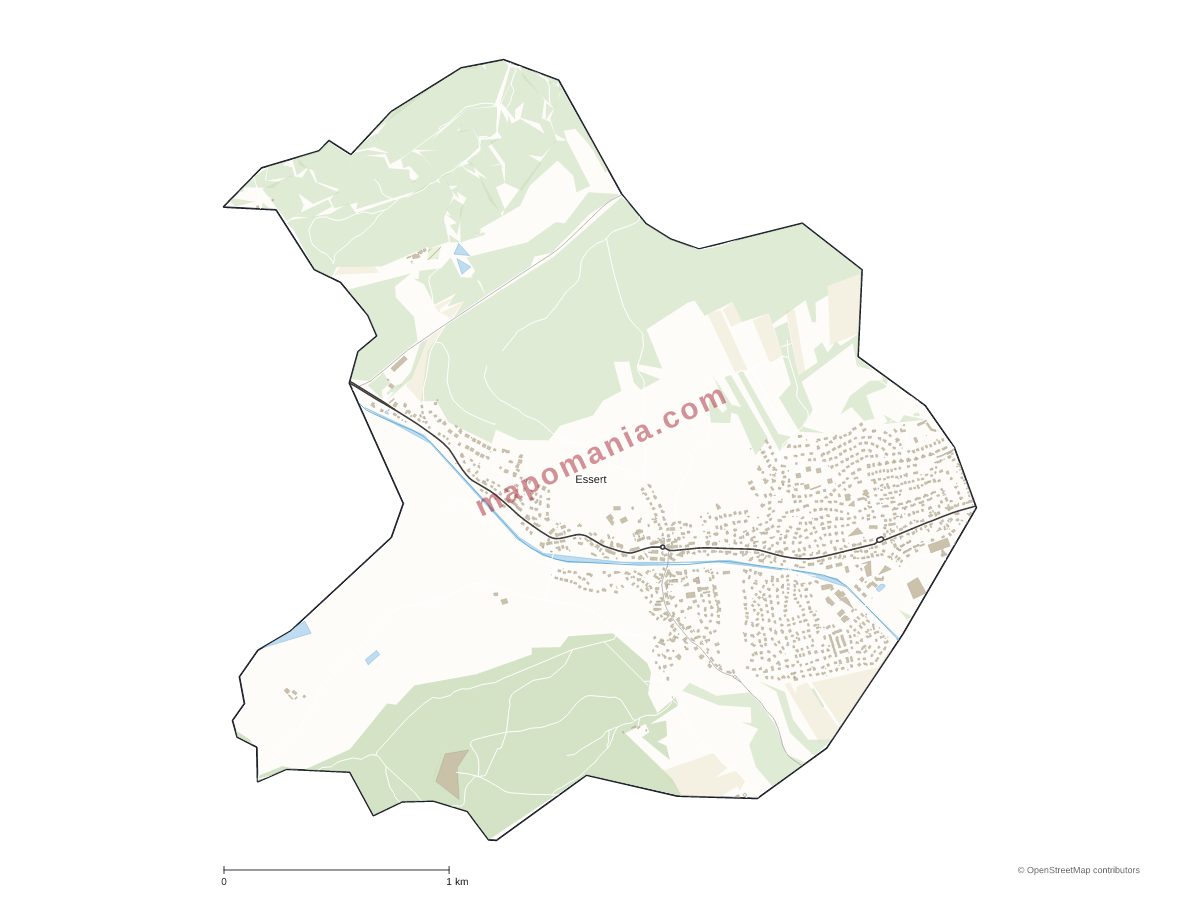Carte de Essert à personnaliser