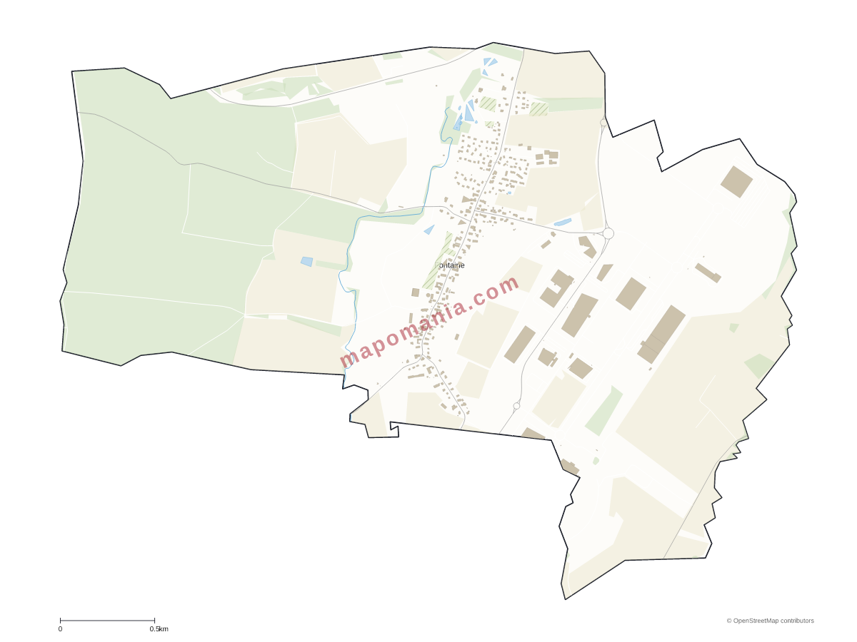 Carte de Fontaine à personnaliser