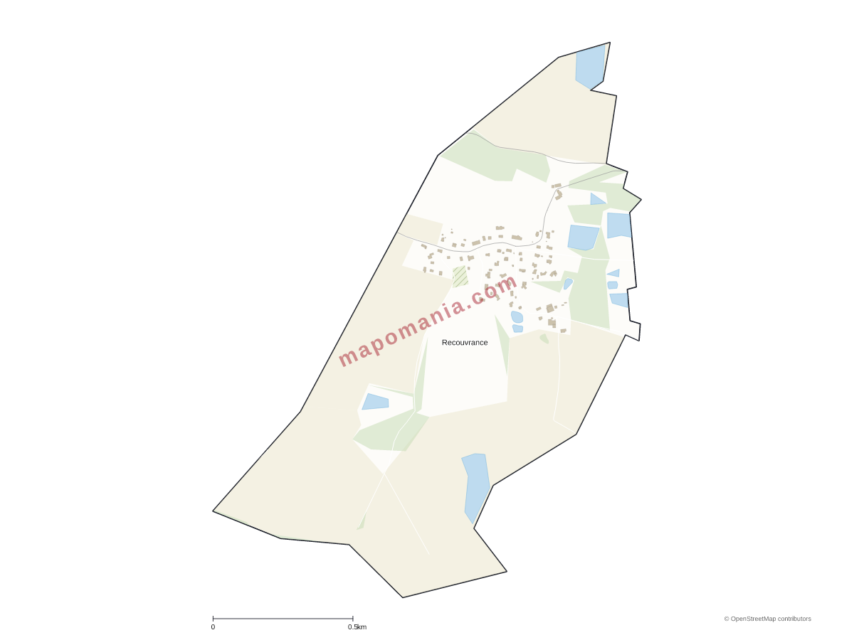 Carte de Recouvrance à personnaliser
