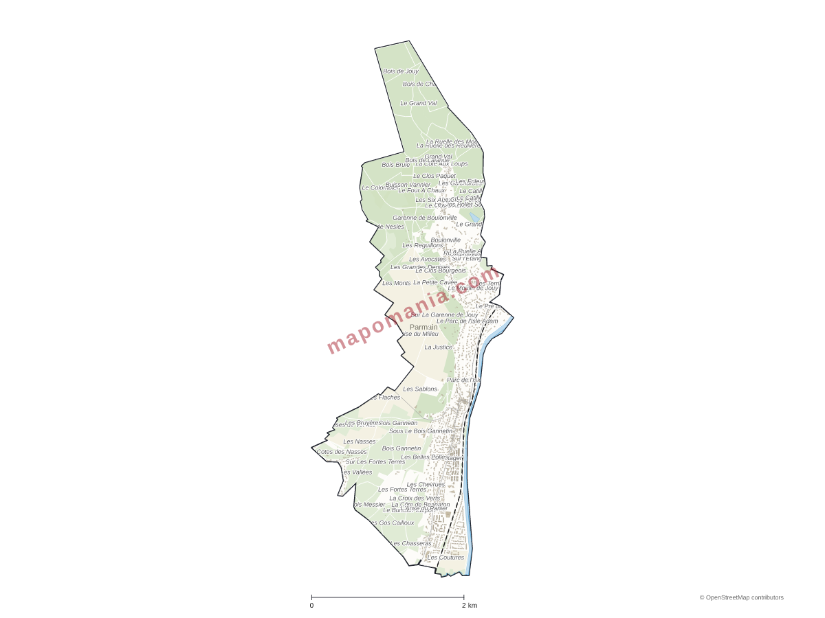 Carte de Parmain à personnaliser