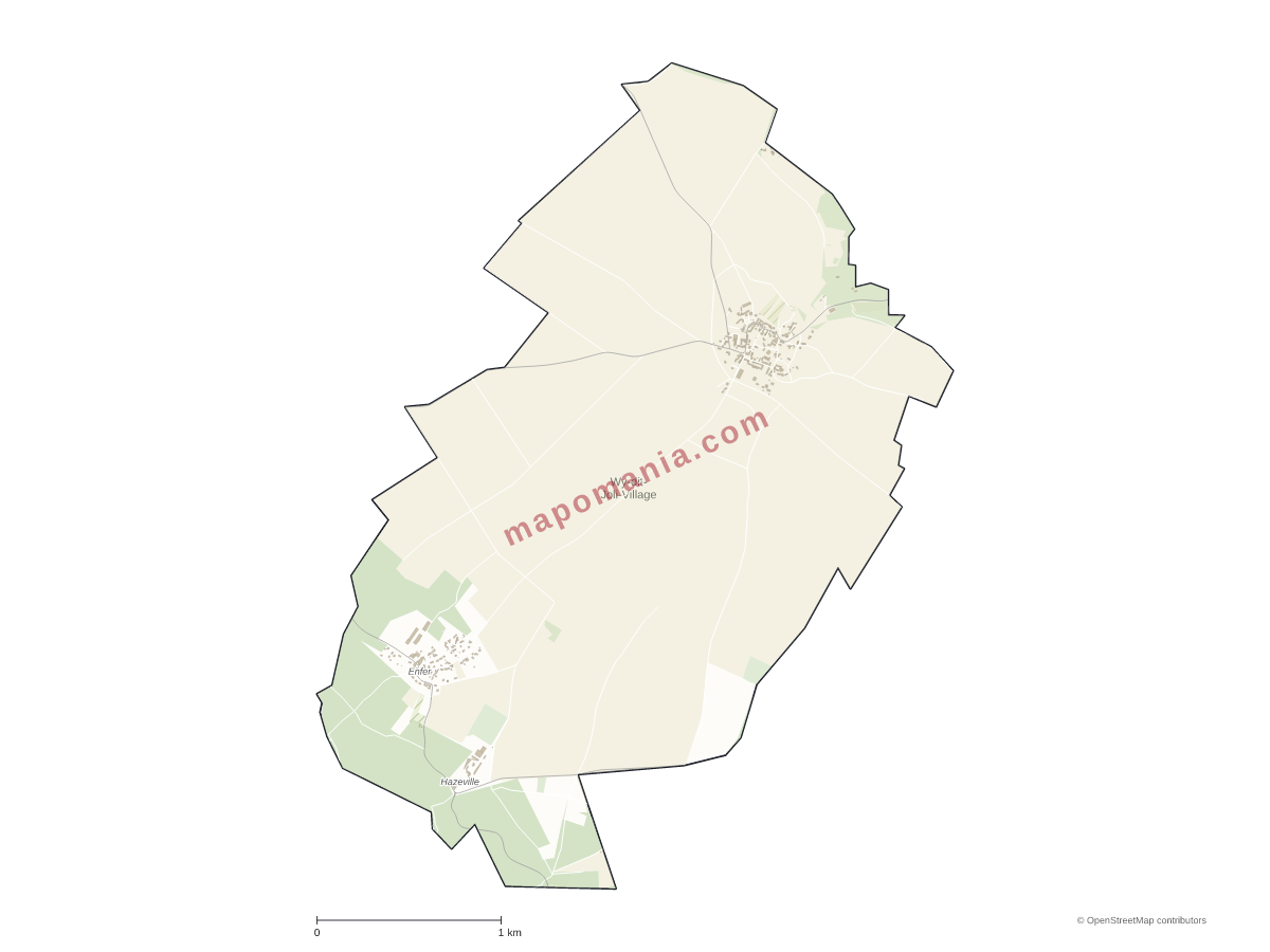 Carte de Wy-dit-Joli-Village à personnaliser