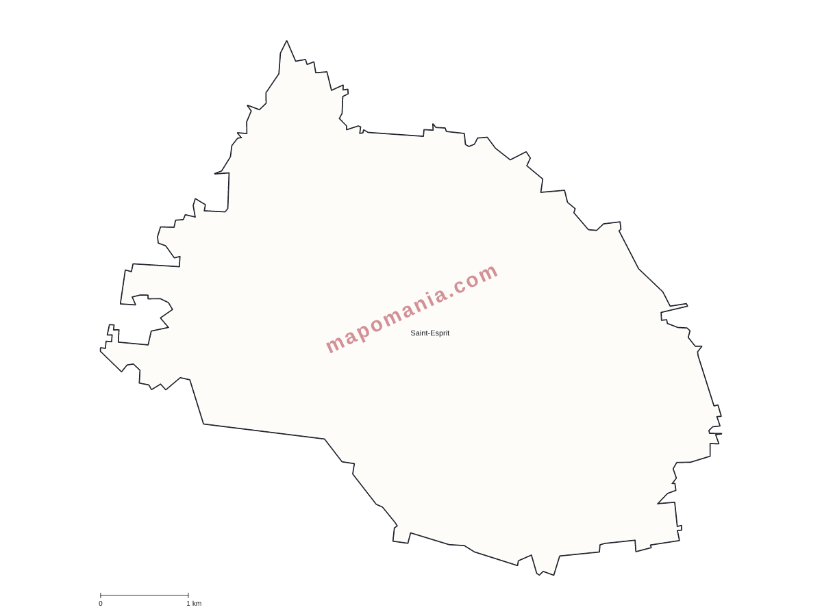 Carte de Saint-Esprit à personnaliser