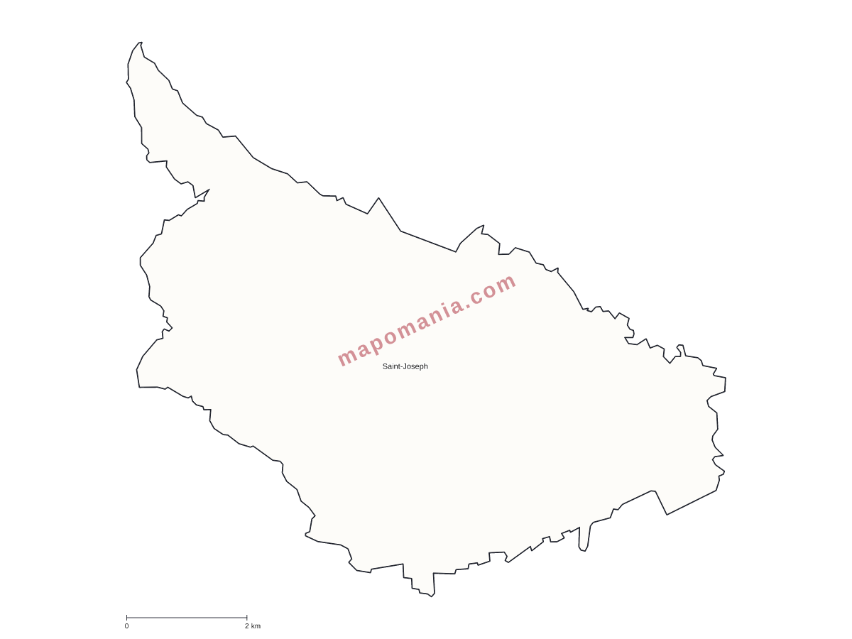 Carte de Saint-Joseph à personnaliser