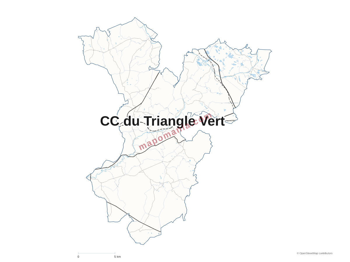 Carte de CC du Triangle Vert à personnaliser
