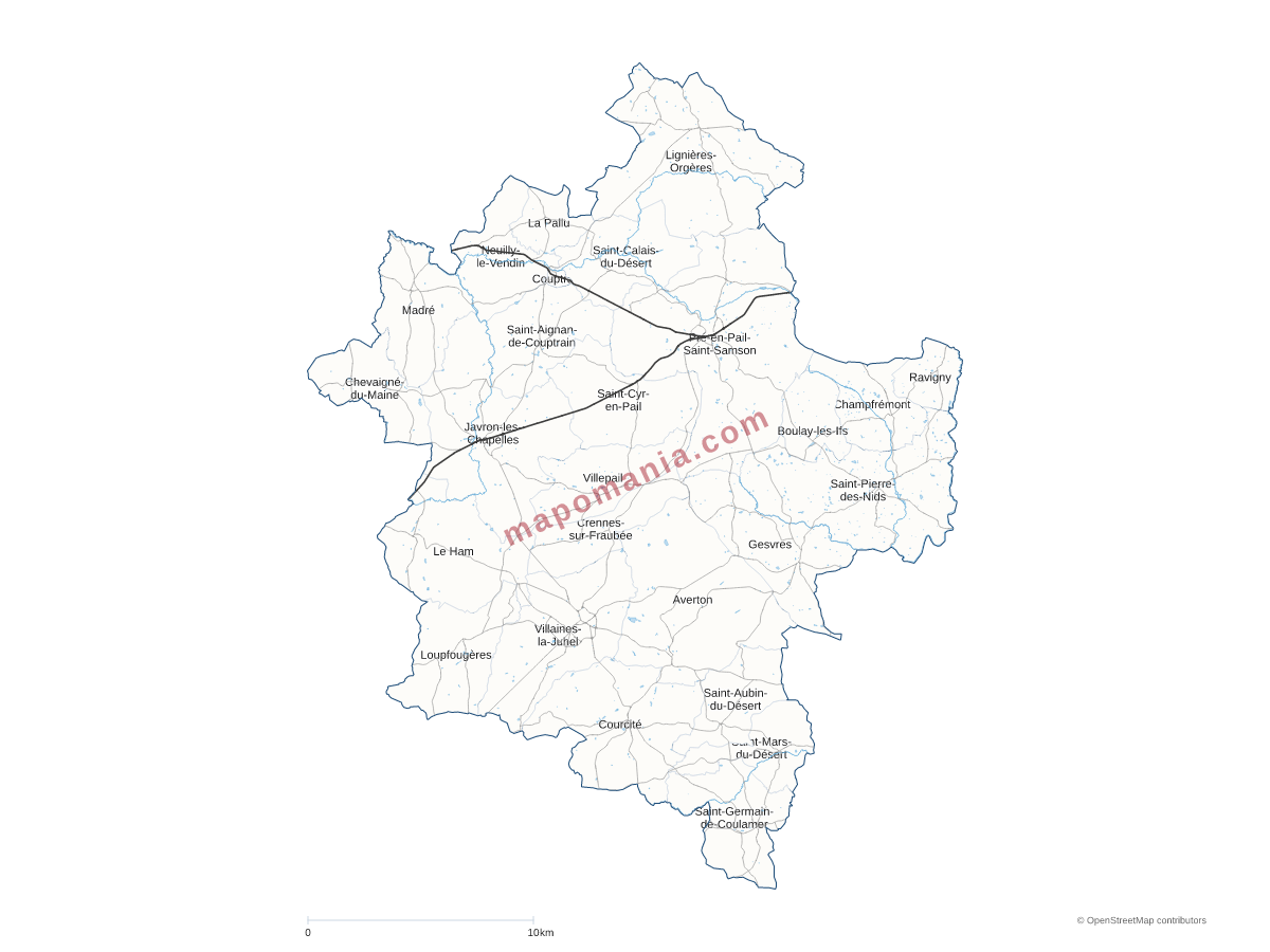 Carte de CC du Mont des Avaloirs à personnaliser