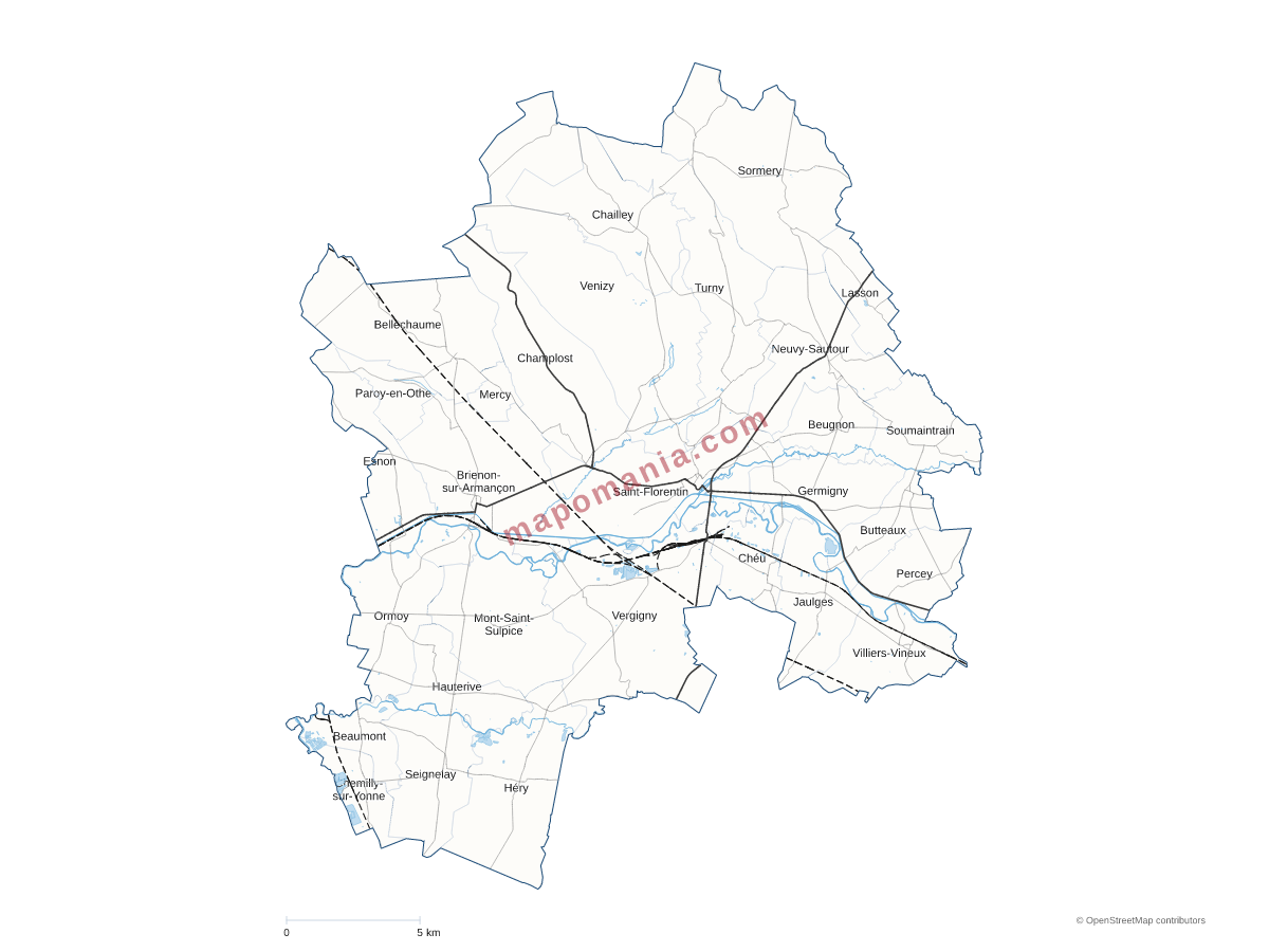 Carte de CC Serein et Armance à personnaliser