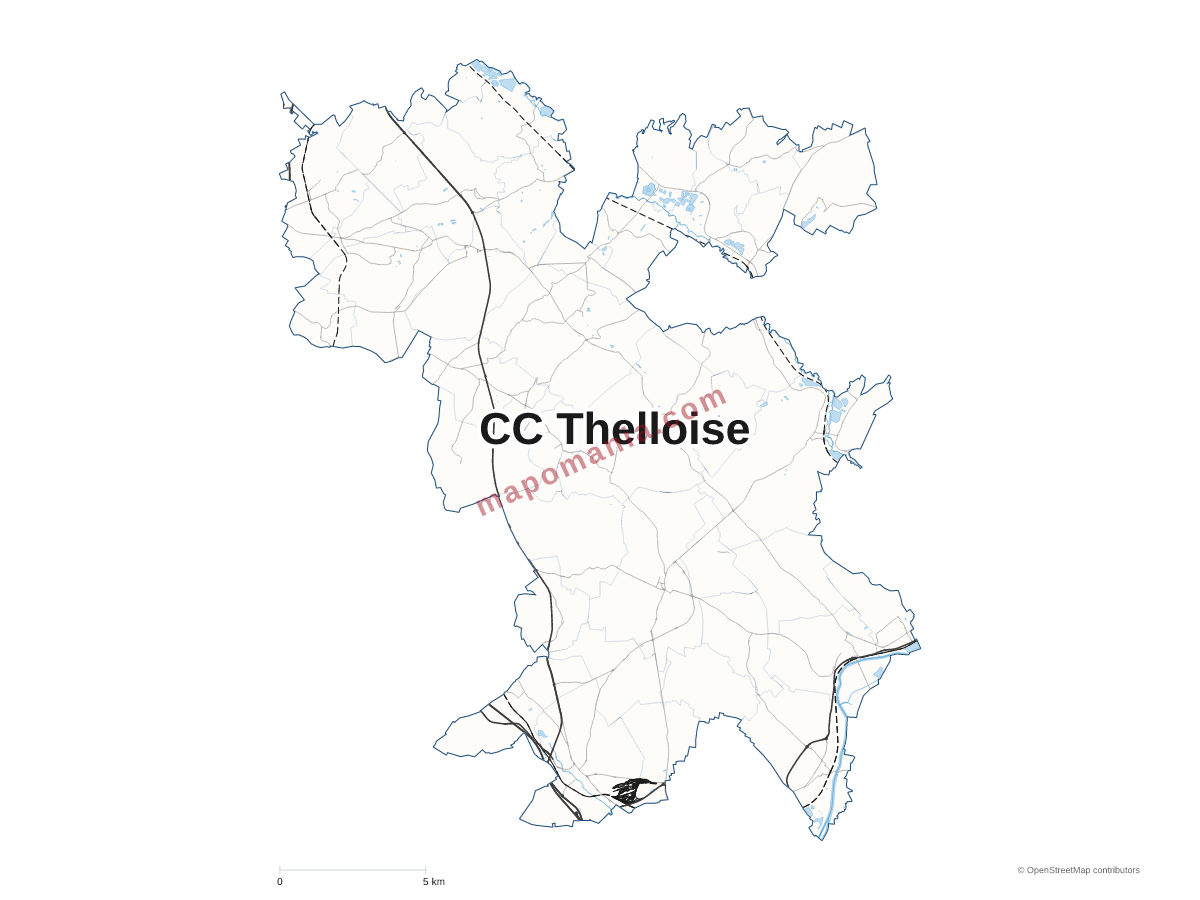 Carte de CC Thelloise à personnaliser