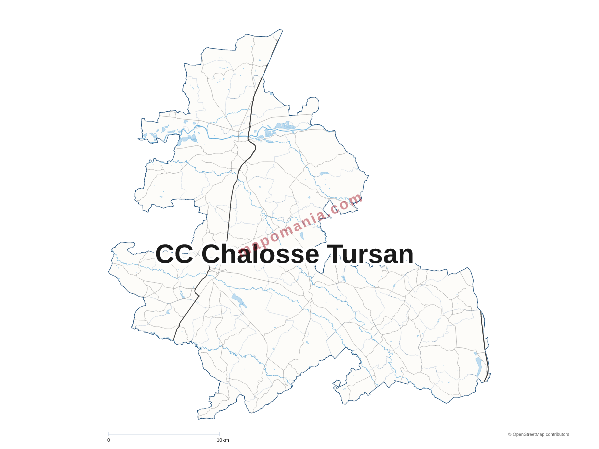 Carte de CC Chalosse Tursan à personnaliser