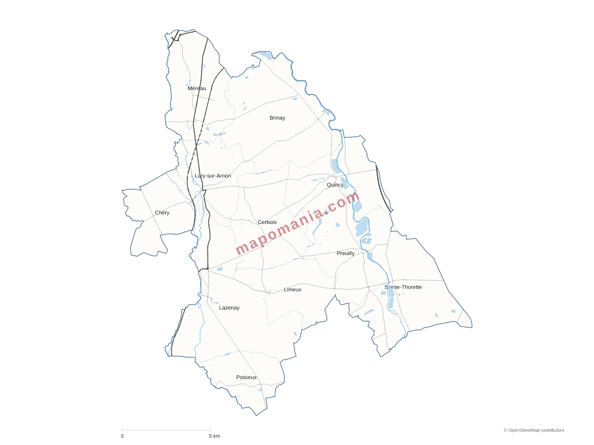 Carte de CC Coeur de Berry à personnaliser