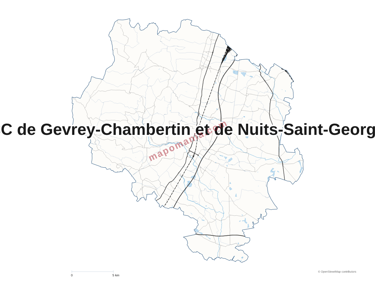 Carte de CC de Gevrey-Chambertin et de Nuits-Saint-Georges à personnaliser