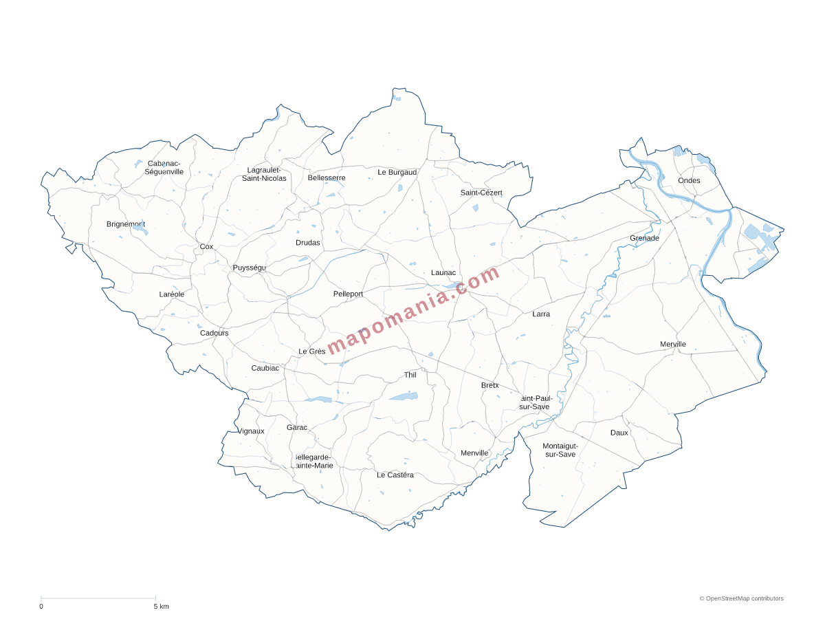 Carte de CC des Hauts-Tolosans à personnaliser