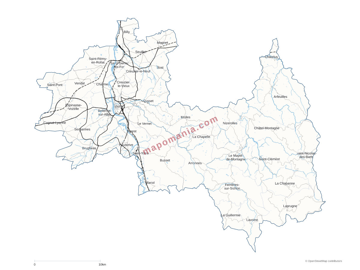 Carte de CA Vichy Communauté à personnaliser