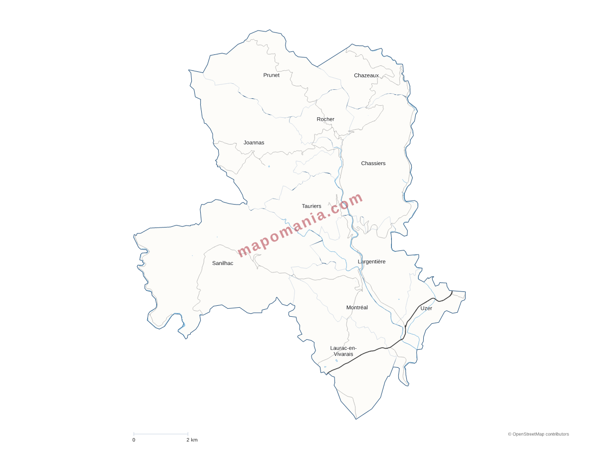 Carte de CC Val de Ligne à personnaliser