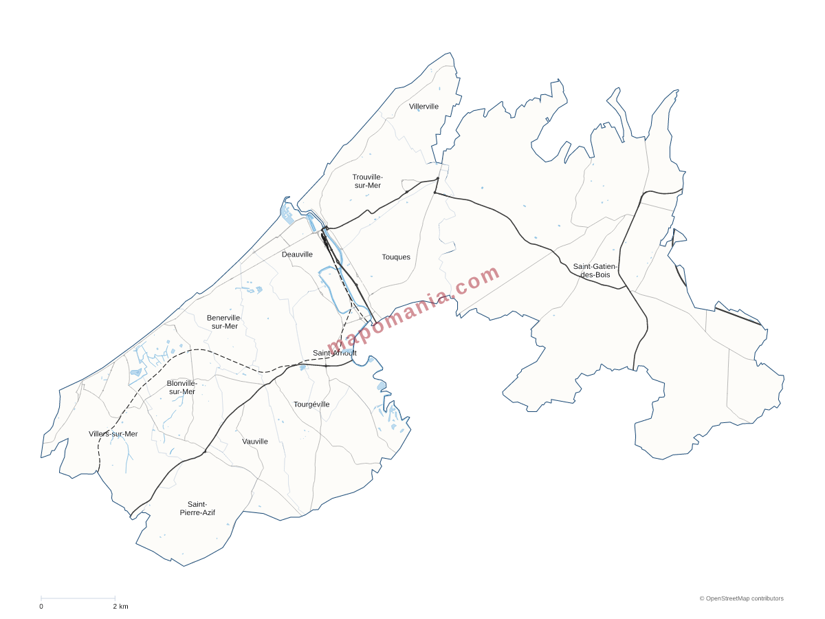 Carte de CC Coeur Côte Fleurie à personnaliser