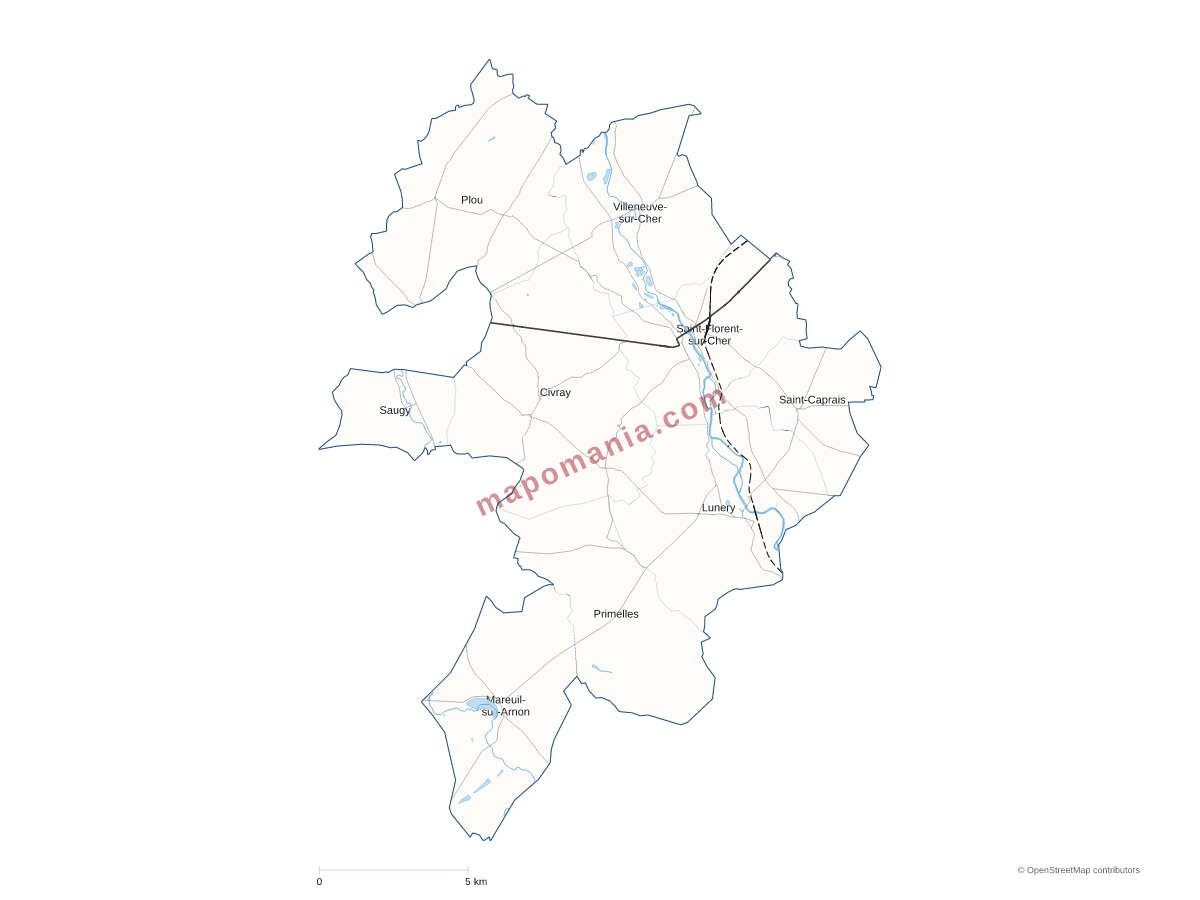 Carte de CC FerCher à personnaliser