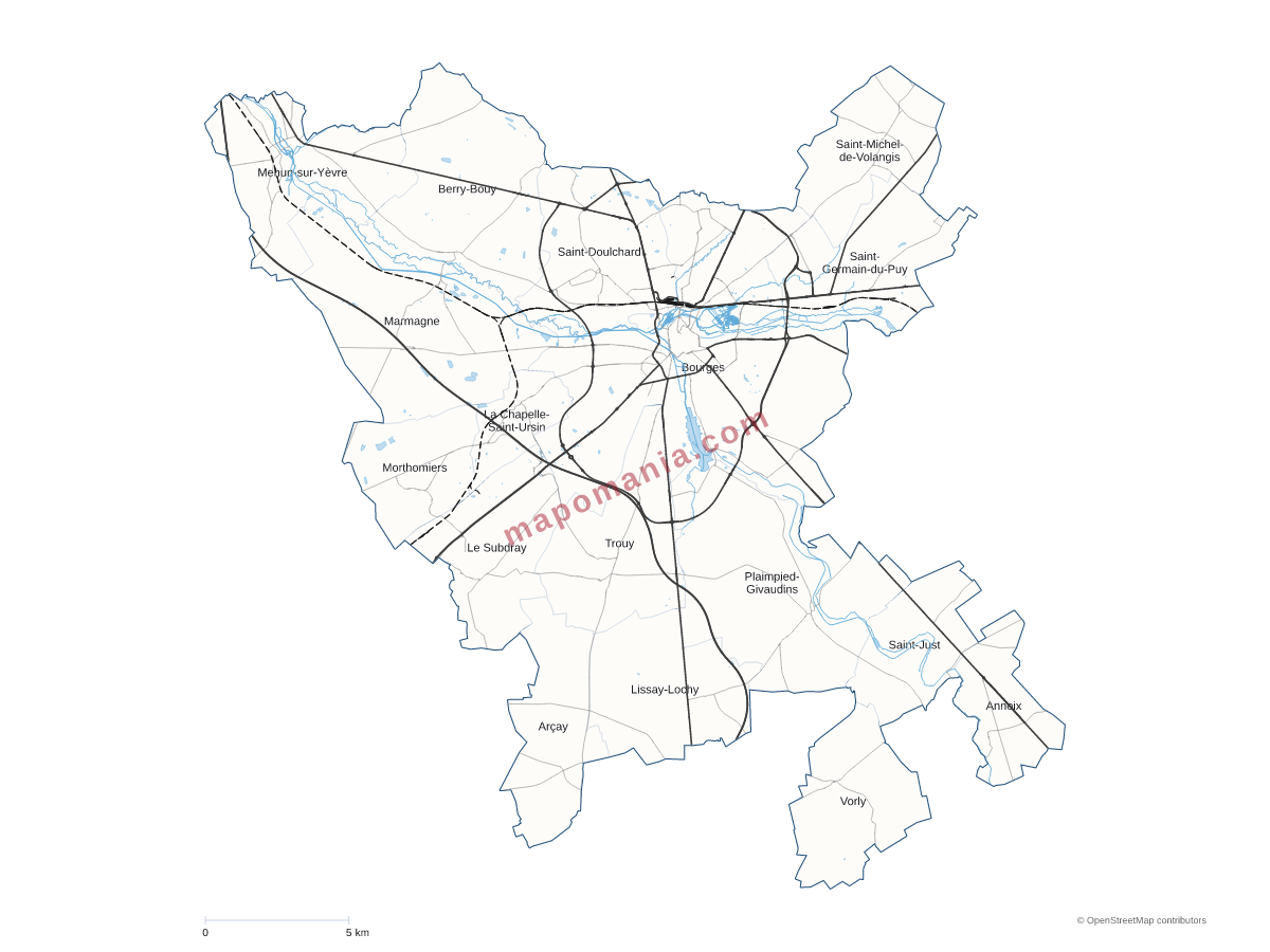 Carte de CA Bourges Plus à personnaliser