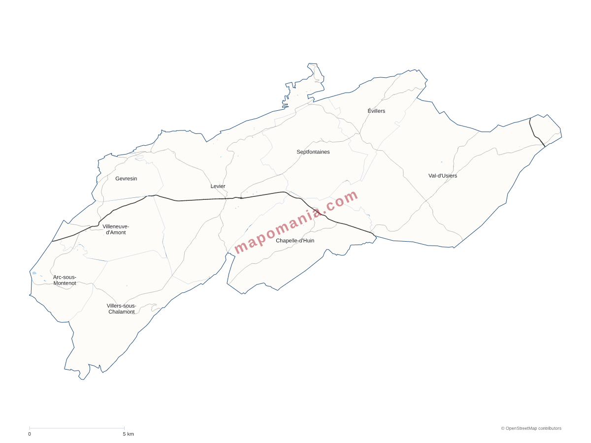 Carte de CC Altitude 800 à personnaliser