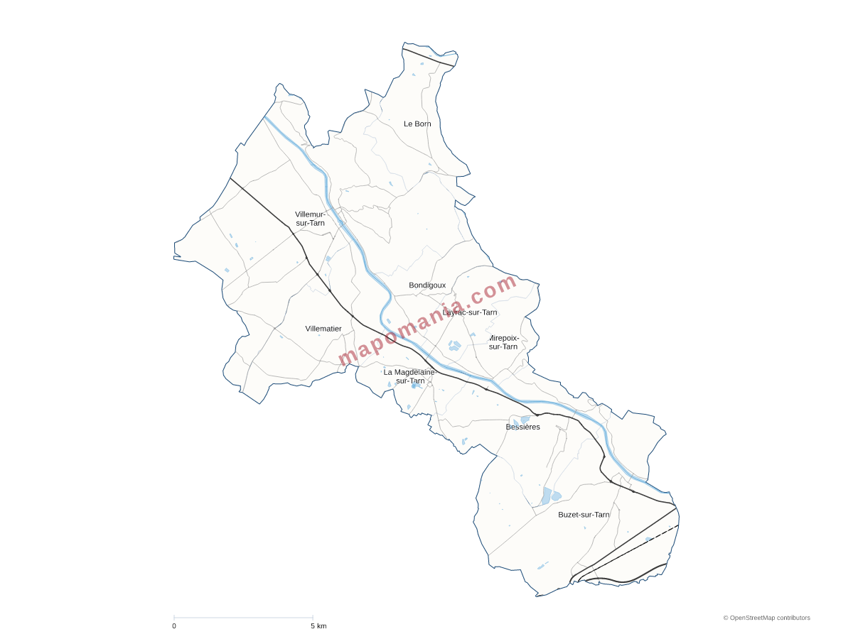 Carte de CC Val'Aïgo à personnaliser