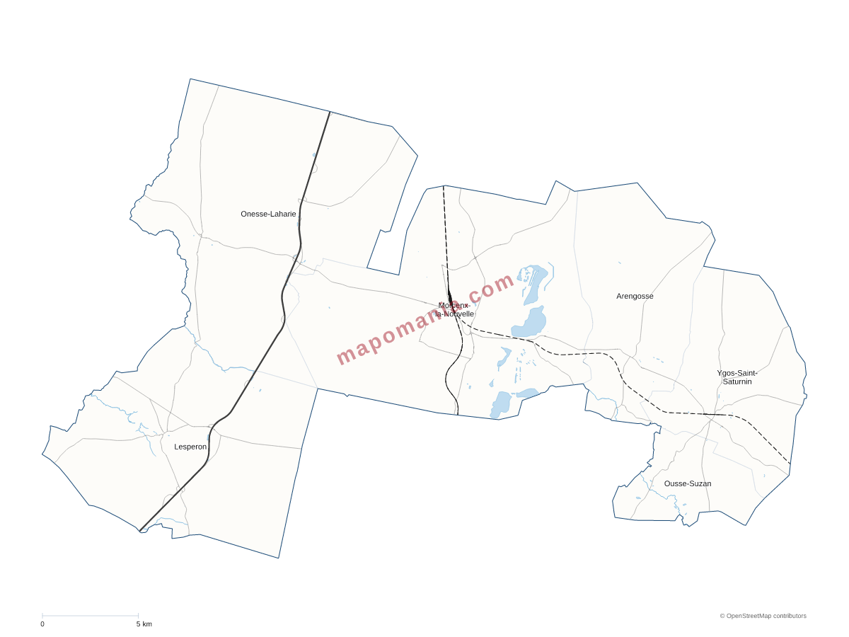Carte de CC du Pays Morcenais à personnaliser