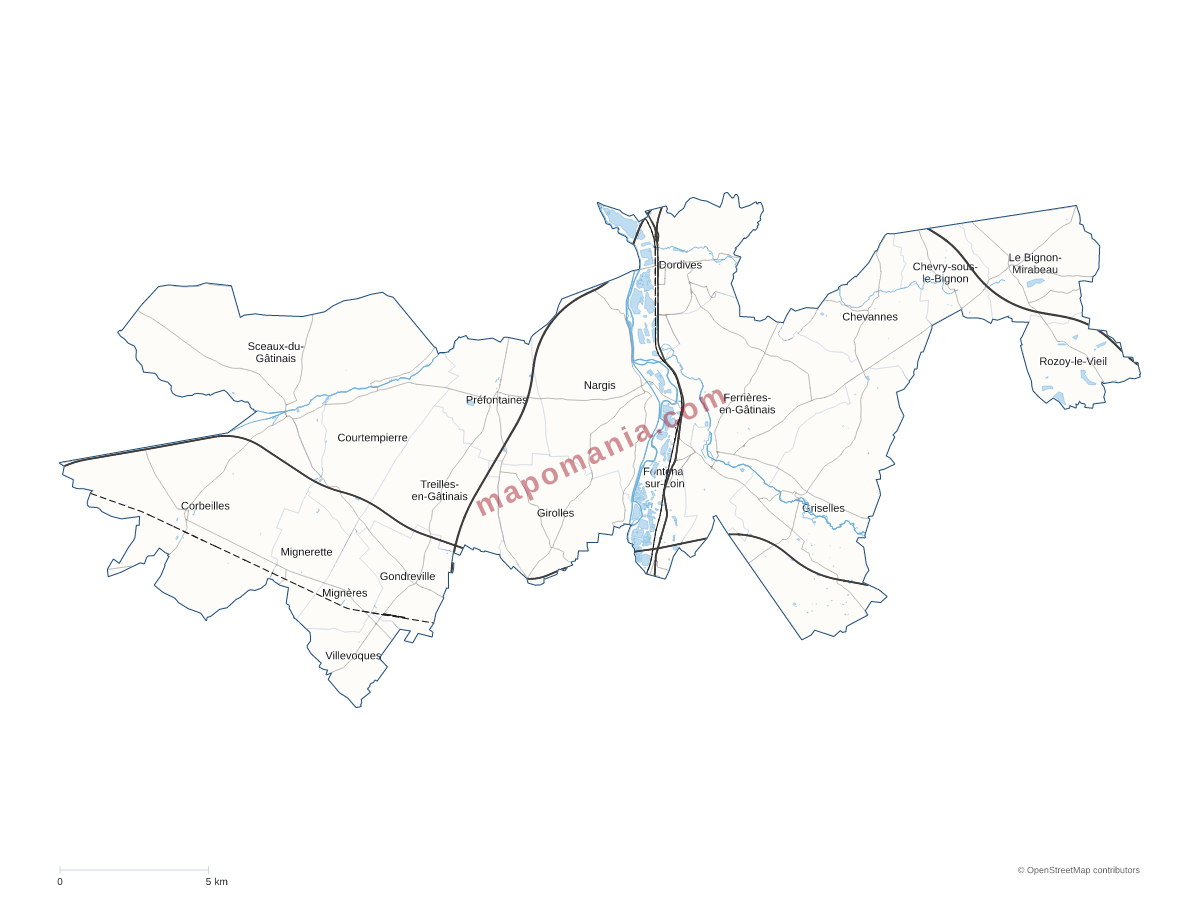 Carte de CC des Quatre Vallées à personnaliser