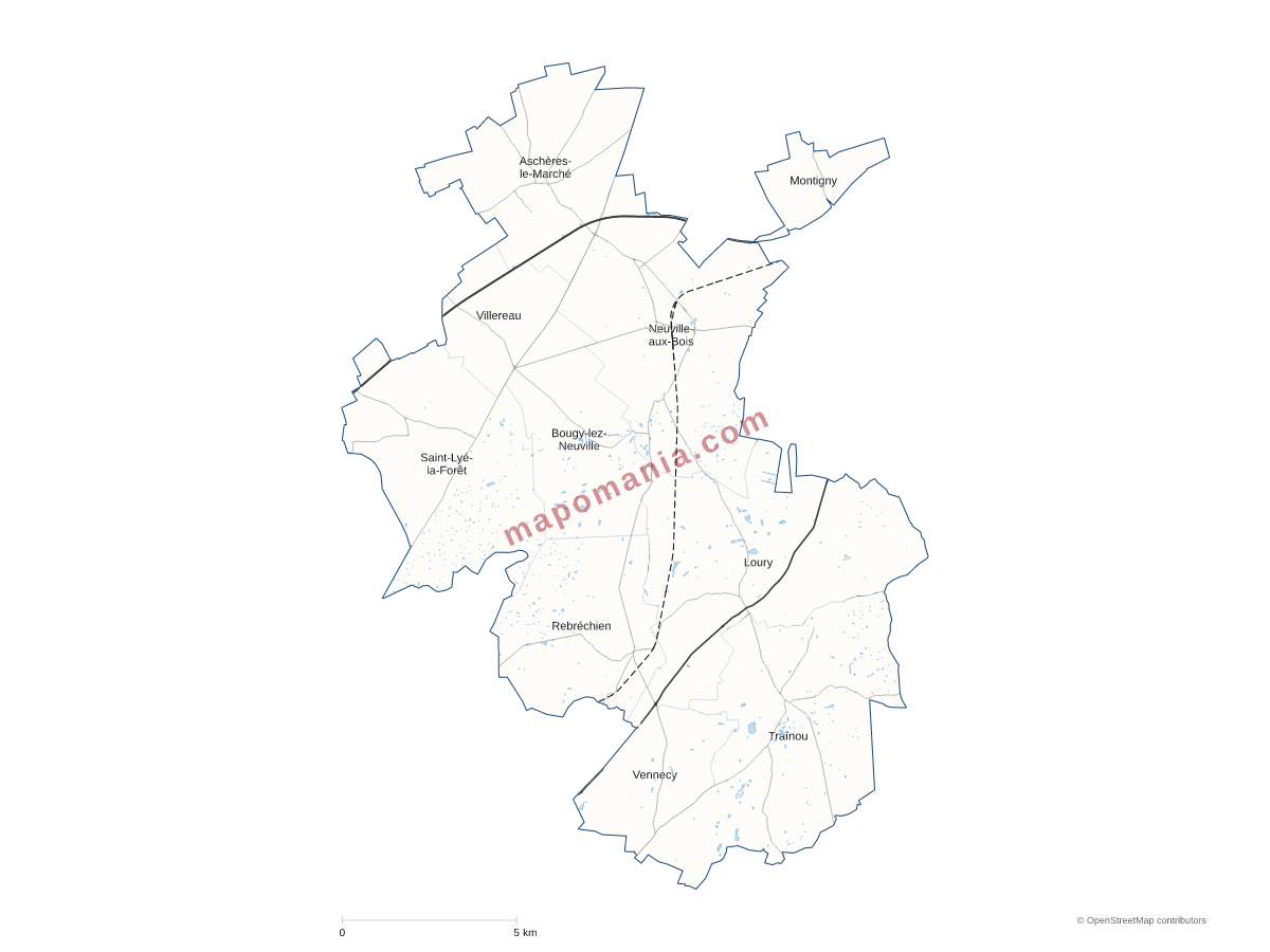 Carte de CC de la Forêt à personnaliser